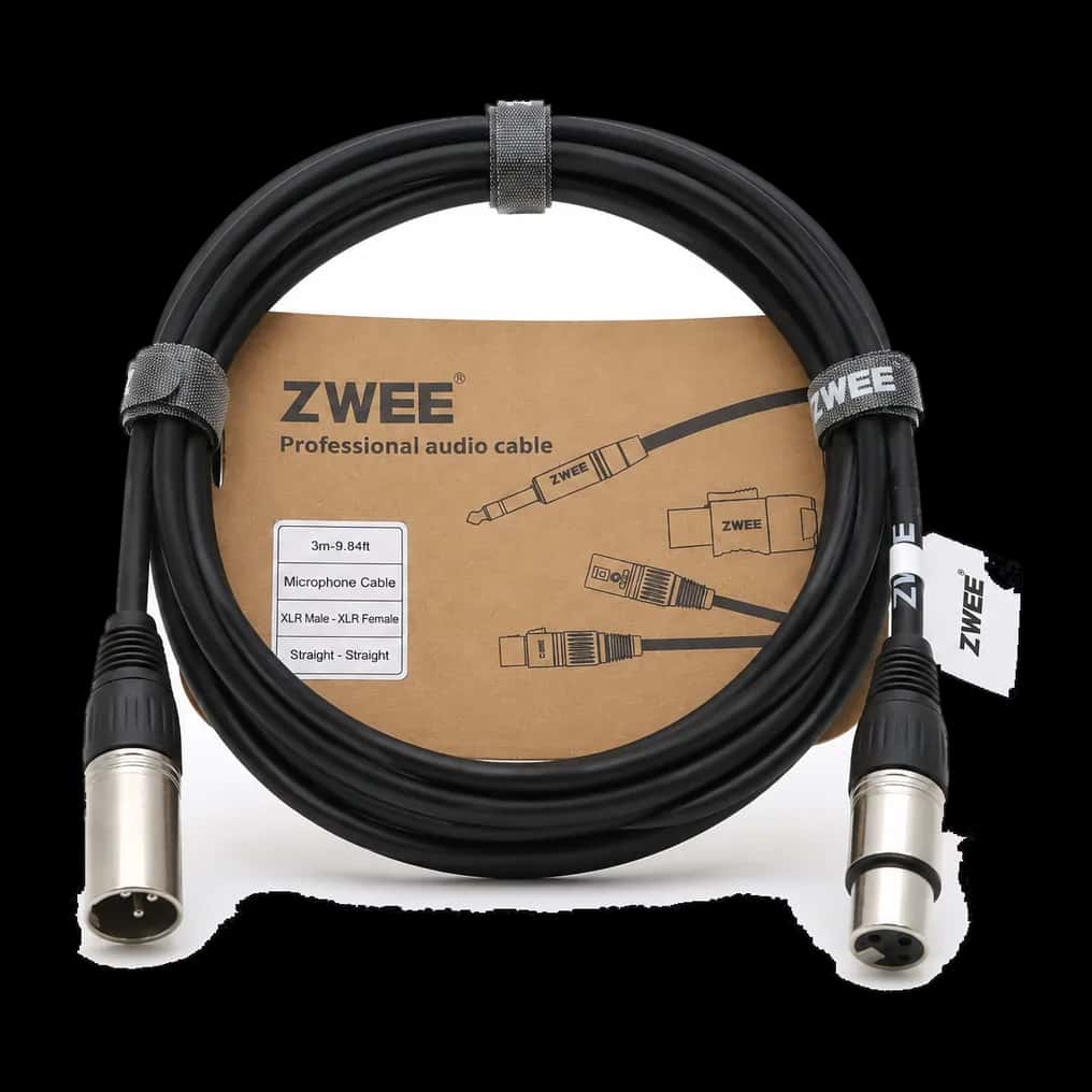 Câbles XLR (paire) — accessoire de location Fox Rider