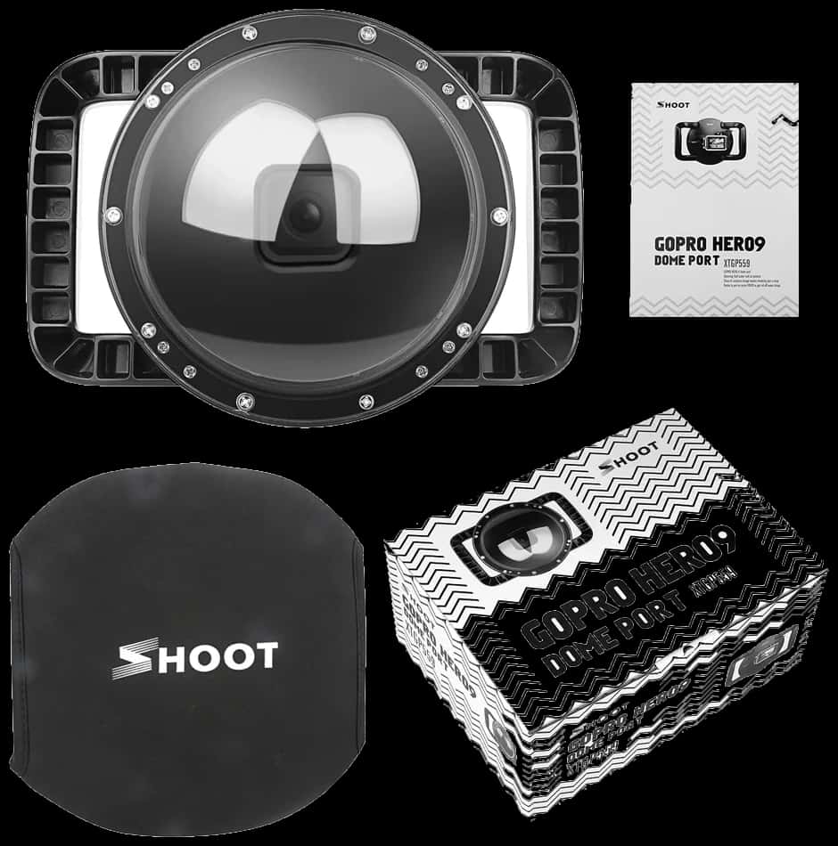 Dôme 7'' pour GoPro - SHOOT — accessoire de location Fox Rider