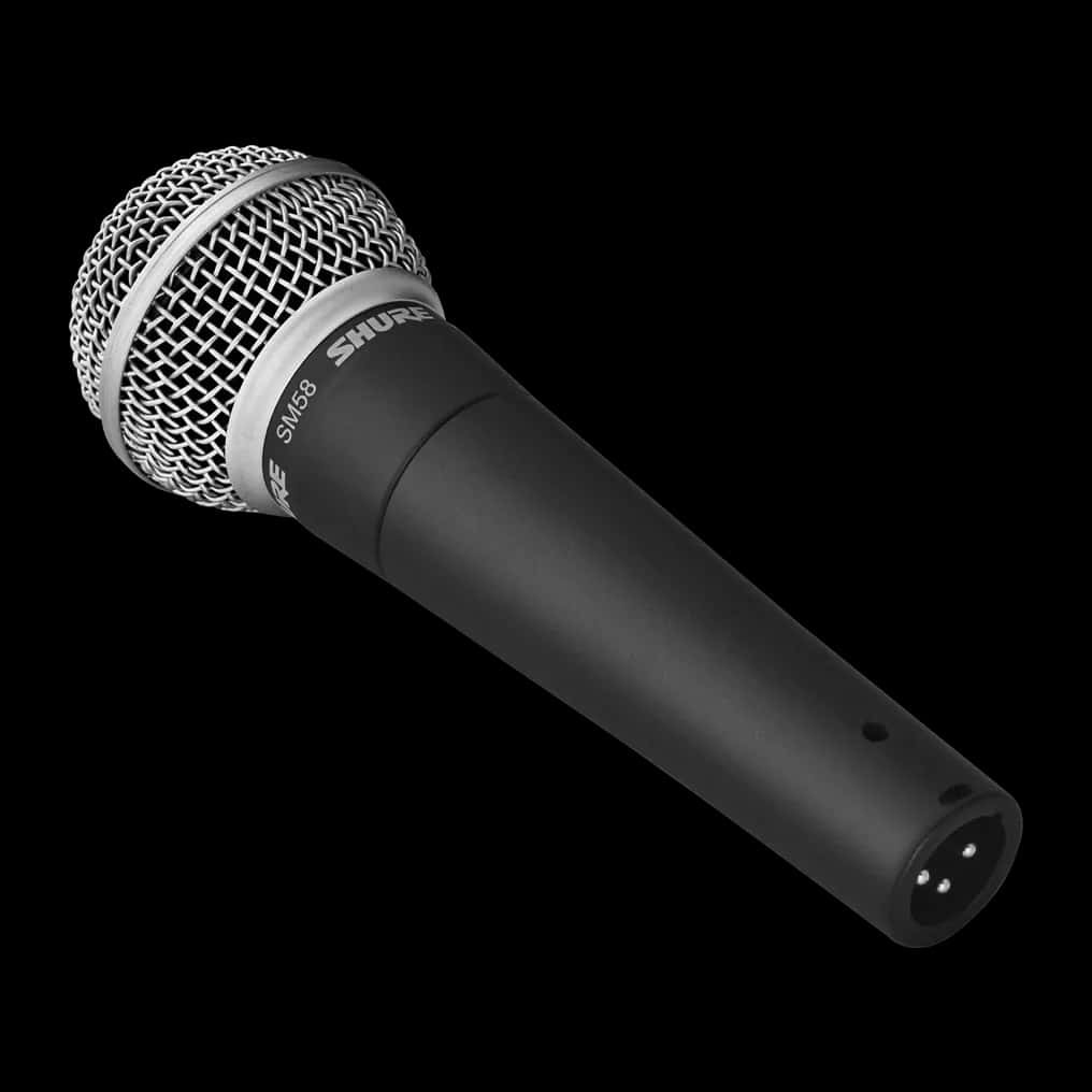 Micro Shure SM58 — accessoire de location Fox Rider