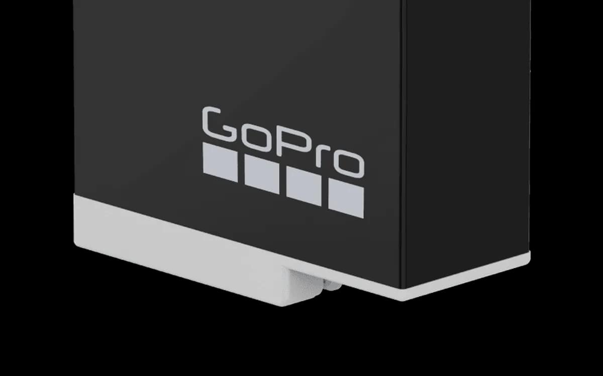 Battery GoPro Enduro, the removable battery supplied with the GoPro HERO 11 and HERO 12 Black