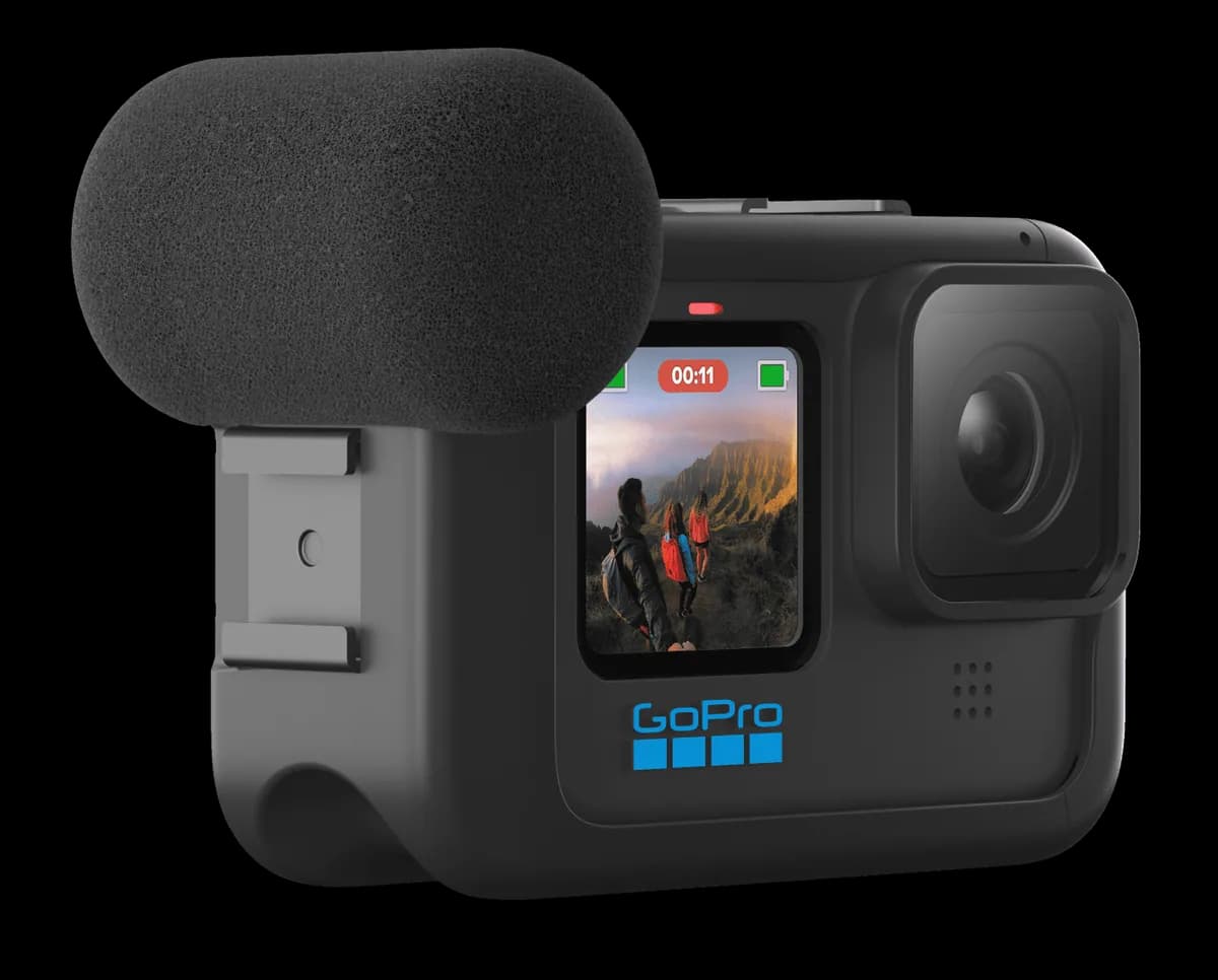 Module médias (Micro directionnel et ports médias) - GoPro — accessoire en location chez Fox Rider