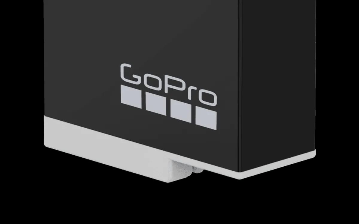 Batterie GoPro Enduro, la batterie amovible fournie avec les GoPro HERO 11 et HERO 12 Black