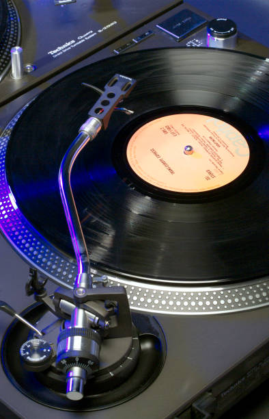 UNITED KINGDOM - OCTOBER 03:  Technics SL-1200 direct-drive turntables were first released in 1973, and were aimed at professional DJs on the developing club scene. Pairs of these decks, together with a mixer, became the industry standard tool of hip-hop and club DJs throughout the 1980s and 1990s. Model SL-1210 Mk2.  (Photo by SSPL/Getty Images)